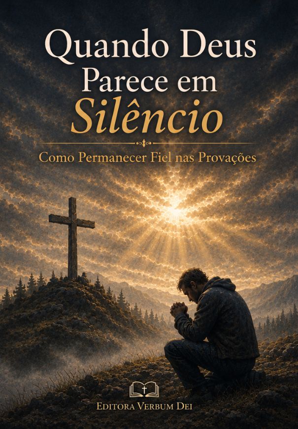 Capa do livro Quando Deus Parece em Silêncio